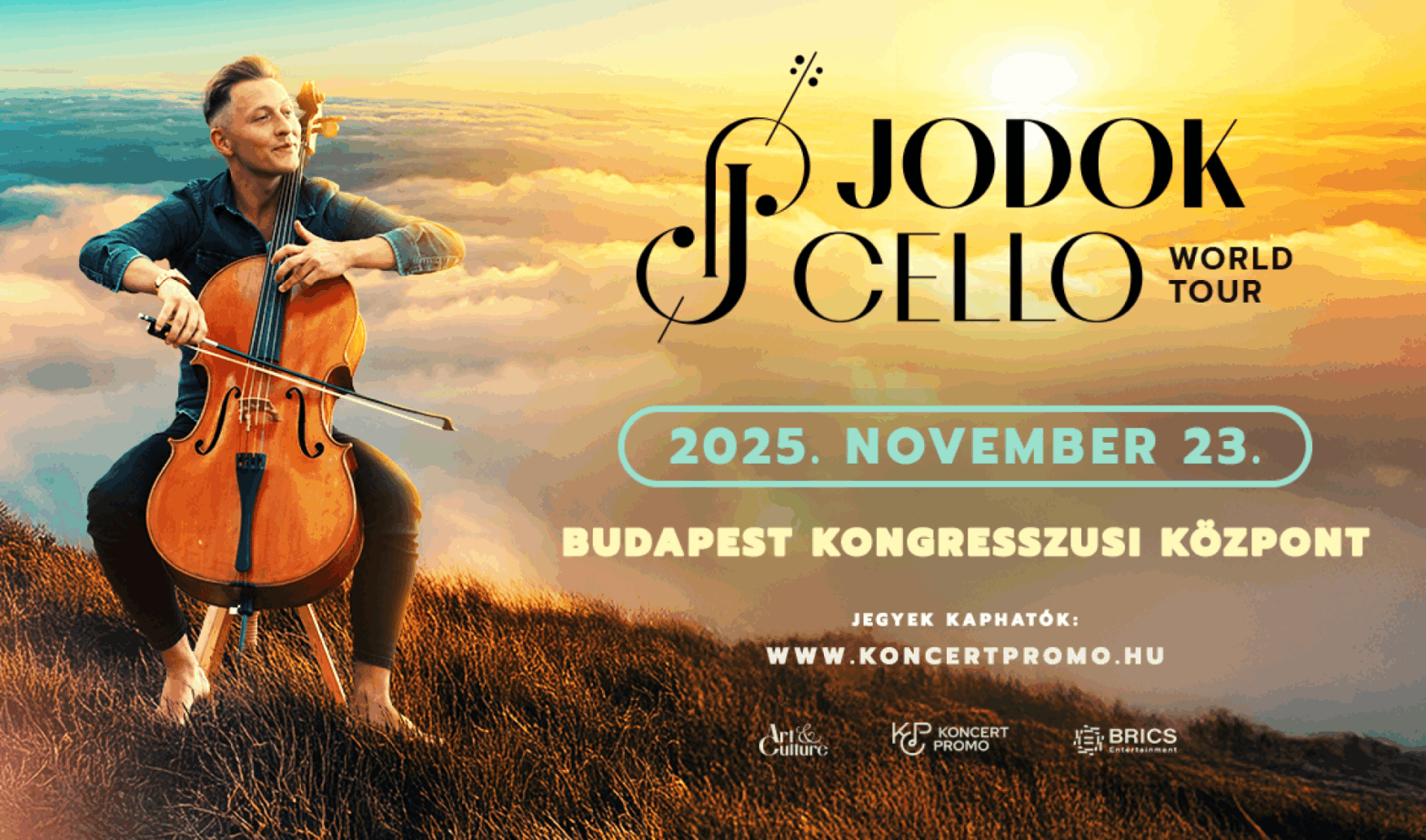 Jegyek itt : Jodokcello először Budapesten – egyedülálló crossover koncert a Kongresszusi Központban Jegyek itt : Jodokcello először Budapesten – egyedülálló crossover koncert a Kongresszusi Központban